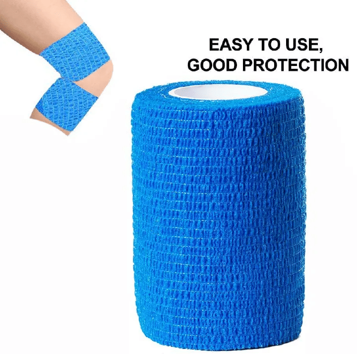 Self-Adherent Cohesive Bandage Elastic Breathable Wrap Sports Tape for Wrist Ankle Sprains
