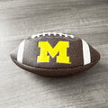 American Football Rugby Ball Junior Size Durable Artificial Leather PVC Training Game Deflated