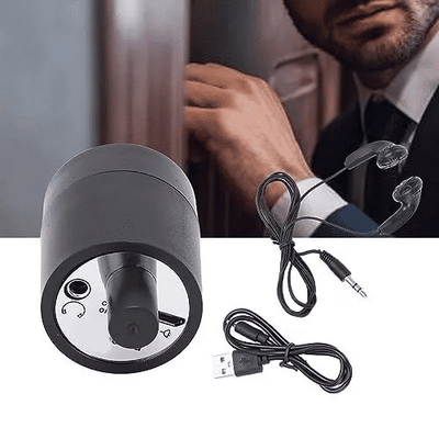 Listen Through Wall Microphone Audio Ear Listening Sound Water Oil Leakage Hearing Portable Detector High Strength Voice Bug Eavesdropping Spy Device Sound Amplifier