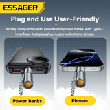 Essager Type-C Cigarette Lighter Tungsten Wire Heating Auto Shut-Off Compact Aluminum Alloy Flameless Windproof