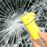 4-in-1 Car Safety Escape Tool Window Breaker LED Emergency Hammer Seat Belt Cutter Flashlight Beacon