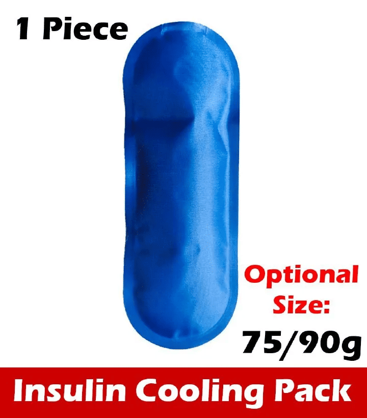 Reusable Insulin Cooling Bag Gel Ice Pack Pill Protector Cooler Cold Therapy Travel Case Diabetic Pocket Thermal Insulated