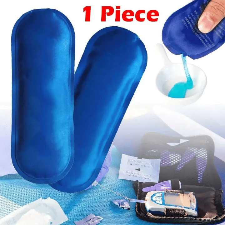 Reusable Insulin Cooling Bag Gel Ice Pack Pill Protector Cooler Cold Therapy Travel Case Diabetic Pocket Thermal Insulated