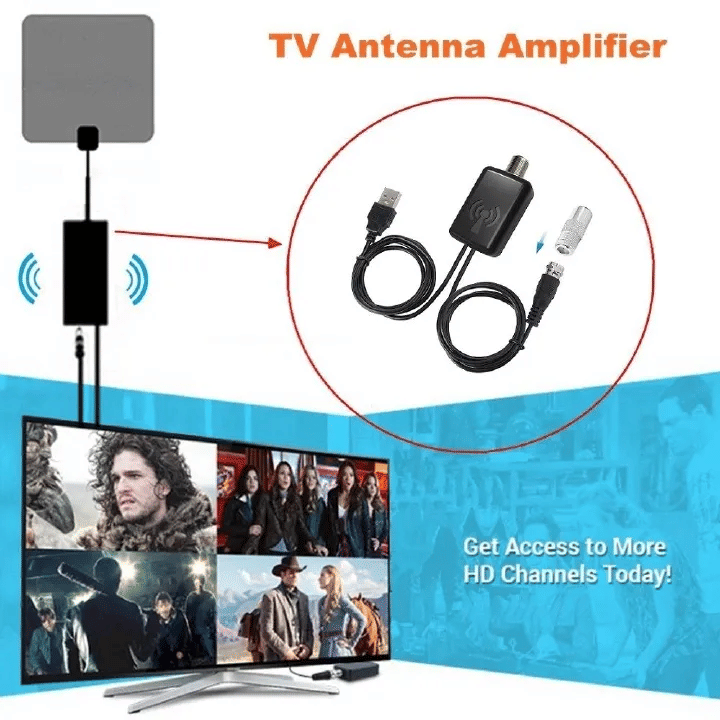 TV Antenna Amplifier Signal Booster Enhancer 4K High-Definition Digital Receiver Accessories Stability