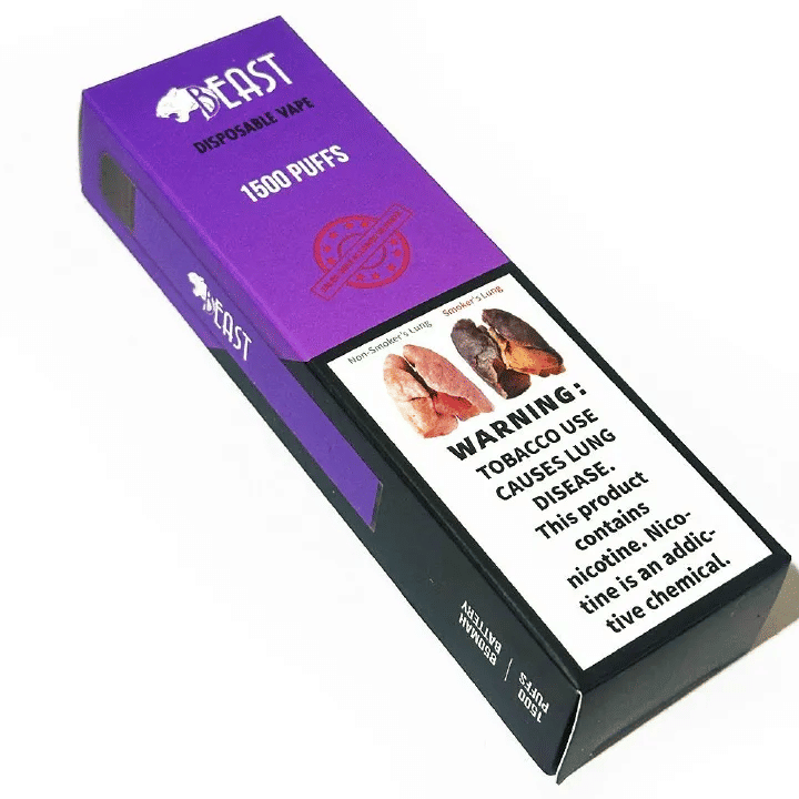 1500 Puffs Blueberry Flavour Vape Pen Electronic Cigarette E-Cigarette Nicotine Pod System