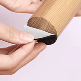 9pcs 25mm Round EVA Furniture Pads Non-Slip Floor Protectors for Chair Legs Table Anti-Scratch Noise Reduction Self-Adhesive Black