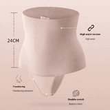 High-Waist Postpartum Abdomen Hip Lift Brief: Breathable Slimming Underwear