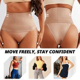 High-Waist Postpartum Abdomen Hip Lift Brief: Breathable Slimming Underwear
