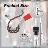 Portable Bike Repair Tool Kit 6-Piece Steel Bicycle Maintenance Set