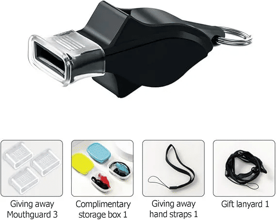 High Frequency Plastic Whistle for Basketball Football Soccer Referee Training