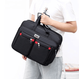 Men's Large Capacity Business Laptop Briefcase - Durable, Wear-Resistant, 14-inch