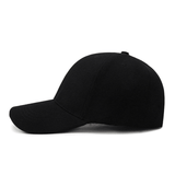 2-Pack Adjustable Baseball Caps Black and Wine Red UV Protection