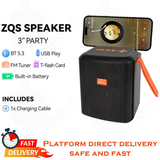 Powerful 20W Solar Bluetooth 5.3 Outdoor Speaker with TWS Stereo Sound for Parties