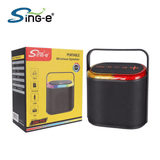 Portable 10W Bluetooth Speaker, Deep Bass, RGB Light Show, TWS Pairing, IPX5