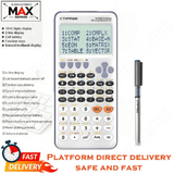Scientific Calculator 407 Functions Dual-Line LCD Display Exam Approved 991Plus