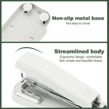 Swing-Arm Swivel Stapler 50 Sheet Capacity 90 Degree Rotate Desk Stapler 1000 Staples