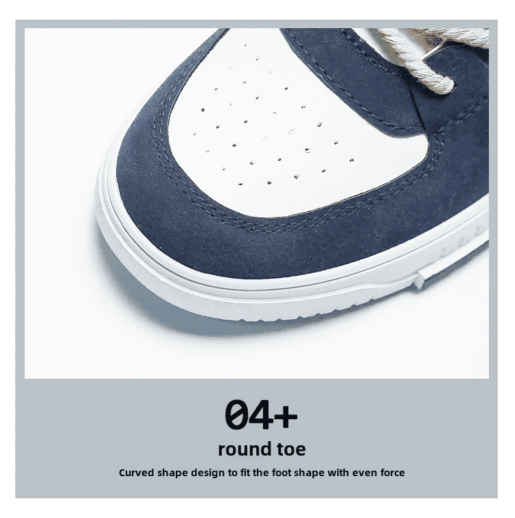 ASSKLO Men's Breathable Fashion Sneakers: Thick Sole, Large Sizes US 7-13