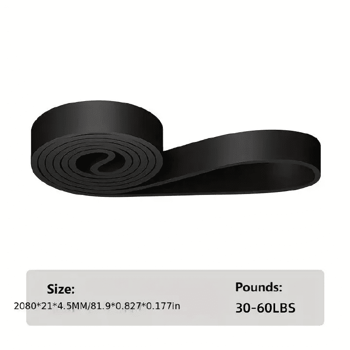 Fitness Resistance Band Set 5-120lbs Latex Exercise Bands for Home Gym Yoga Pilates