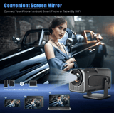JAVAID HY-320Mini Native 720P Portable Projector 320ANSI WiFi 6 BT 5.0 Android 11