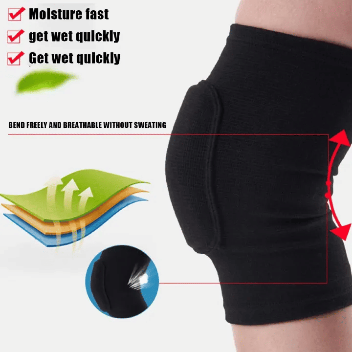 Sports Knee Pads Compression Brace for Volleyball Basketball Gym Training