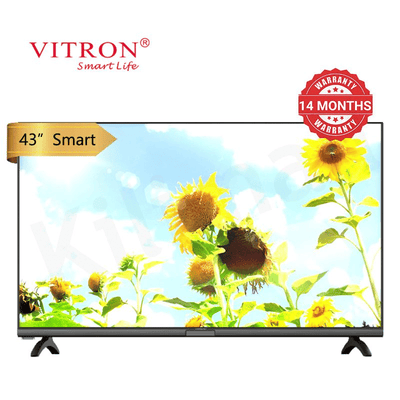 Vitron 43-inch Smart Android TV HTC 4388FS: Full HD, Frameless, Bluetooth