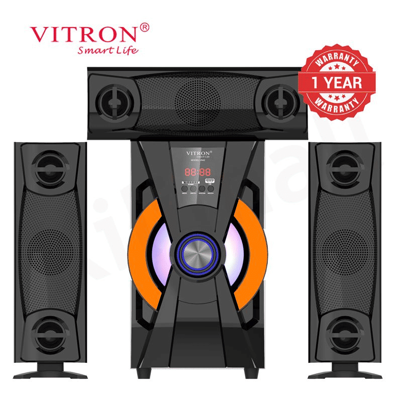 Vitron 3.1CH V642 X-Bass Home Theatre System Bluetooth USB SD MP3 FM Radio 10000W