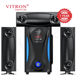 Vitron X-Bass 3.1CH Home Theater System V643 with Bluetooth, USB, FM Radio