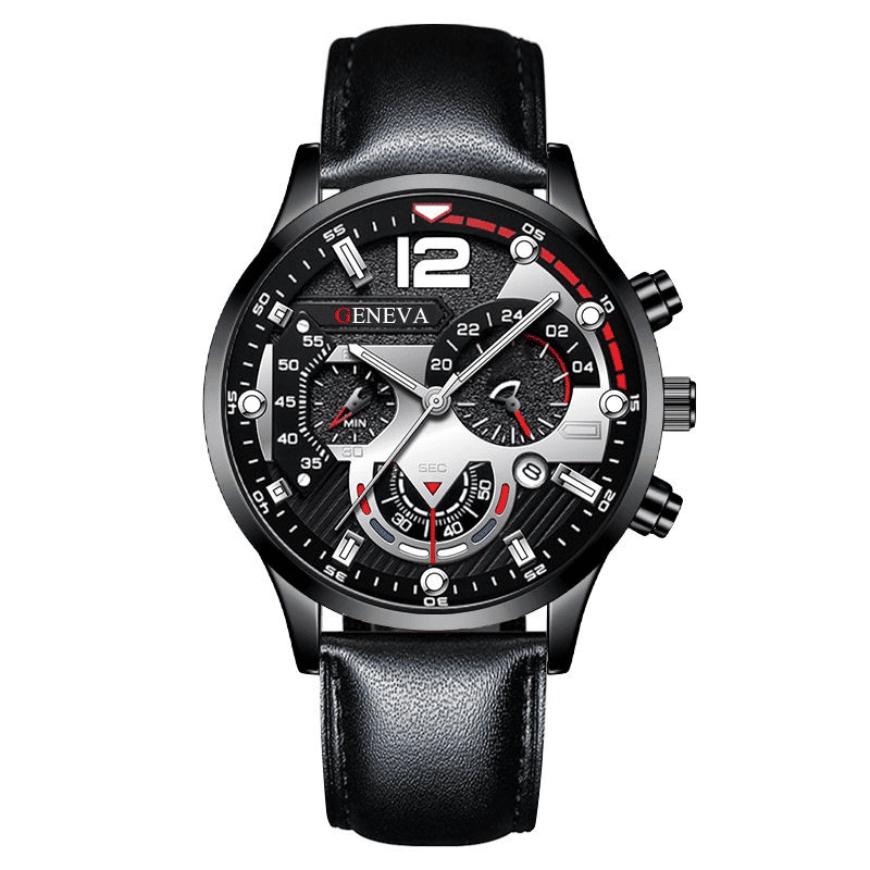 Fashion Retro Quartz Leather Watch for Men and Women