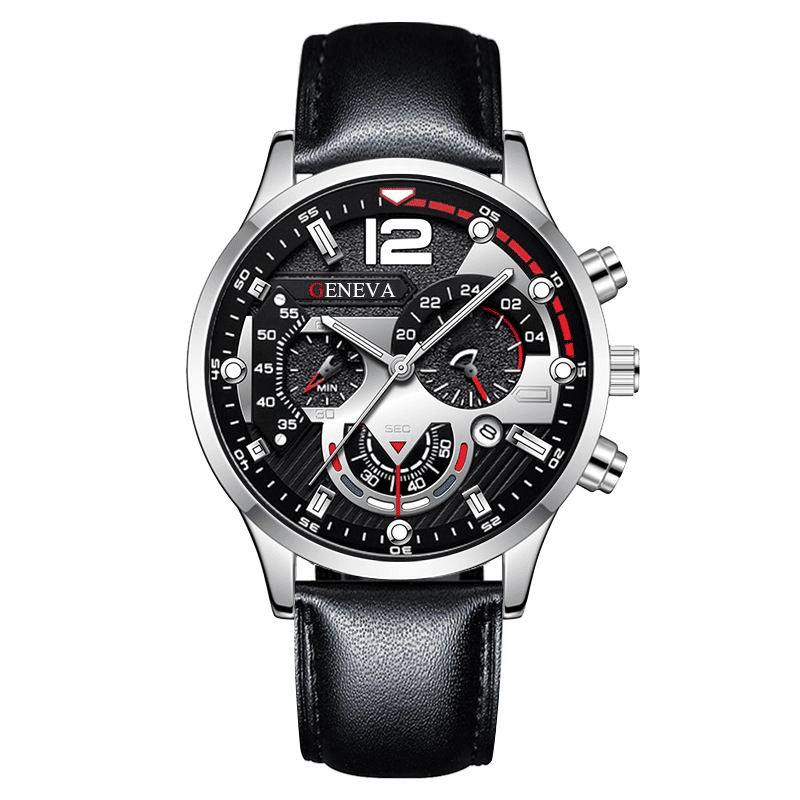 Fashion Retro Quartz Leather Watch for Men and Women