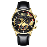 Fashion Retro Quartz Leather Watch for Men and Women