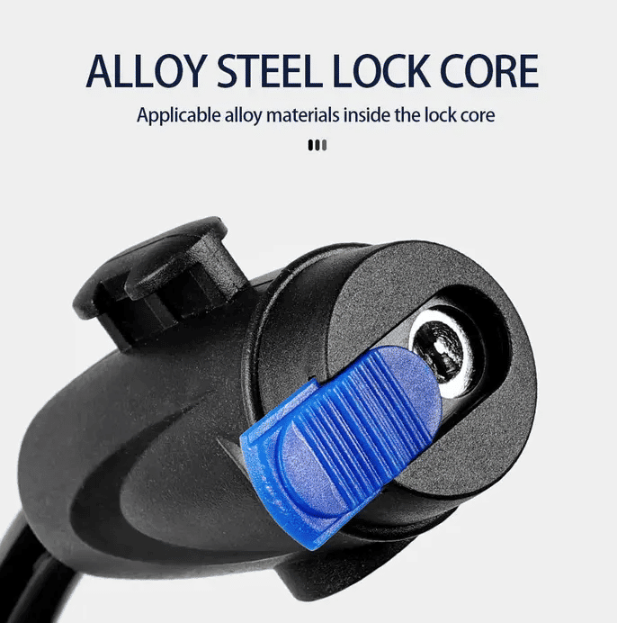 SXCHEN Anti Theft Bike Lock Security Level 1 Thickened Motorcycle Bicycle Ring Lock Alloy Steel Wire Lock Heavy Duty for Cycling