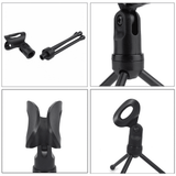 Professional USB Condenser Microphone with Intelligent Noise Reduction for Gaming & Streaming