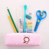 Large Capacity Cute Pen Bag Pouch PU Leather Durable Case for Students Multi