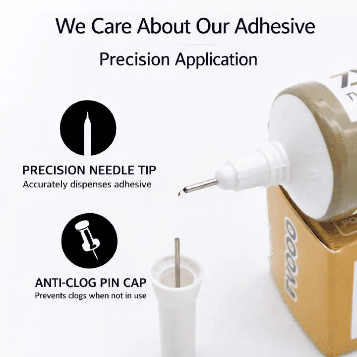 TVOOO Transparent Phone Repair Adhesive 0.5oz Screen Lifting Fix for Phones Tablets Watches