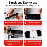 TVOOO Transparent Phone Repair Adhesive 0.5oz Screen Lifting Fix for Phones Tablets Watches