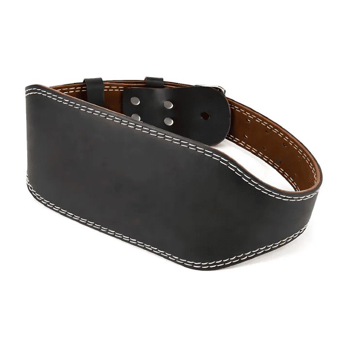 PU Leather Powerlifting Belt 15cm Wide Back Support for Squats Deadlifts