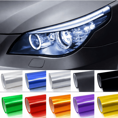 Car Headlight Taillight Tint Vinyl Film Wrap Sticker Self-Adhesive Automotive