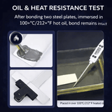 Strong Casting AB Glue 3.53oz High Strength Metal Repair Cold Welding Adhesive for Steel Iron Aluminum Plastic