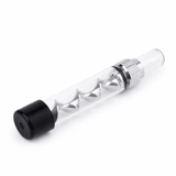 V12 Mini Twisty Glass Blunt Pipe Reusable Spiral Metal Core Easy-Load Dry Herb Smoke Tube