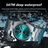 POEDAGAR Luxury Men's Sport Quartz Watch Waterproof Stainless Steel