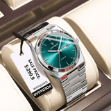 POEDAGAR Luxury Men's Sport Quartz Watch Waterproof Stainless Steel