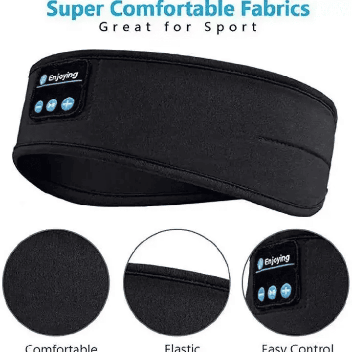 Wireless Bluetooth Sleep Headband Eye Mask Headphones Sports Earphones
