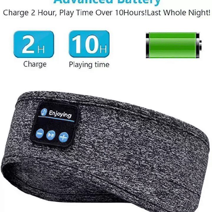 Wireless Bluetooth Sleep Headband Eye Mask Headphones Sports Earphones