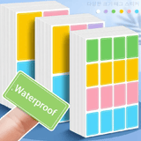 60-Piece Waterproof Self Adhesive Name Label Stickers for Baby Bottles