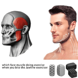 Silicone Jaw Exerciser Facial Toner and Jawline Fitness Ball Neck Toning Tool
