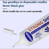 60g Professional Waterproof Quick-Drying Shoe Repair Glue - Universal Instant Adhesive