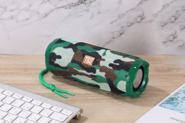Premium Portable Fabric Wireless Bluetooth Speaker: Powerful Subwoofer, Outdoor Ready