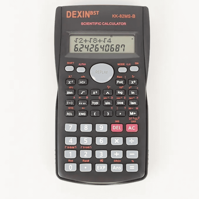 Scientific Calculator 12-Digit Display Student Portable Function Stationery School Office Supplies