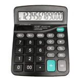 12 Digit Electronic Solar Calculator Dual Power Supply for Home Office School Financial Accounting
