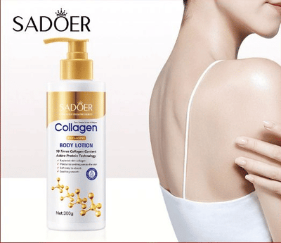 Sadoer Collagen Anti-Aging Body Lotion Whitening Moisturizing Cream 300g